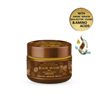 Argan & İpek Proteinli Saç Maskesi – Yoğun Onarıcı Bakım 250 ml