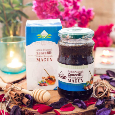 Andız Pekmezli-Zencefilli Bitkisel Karışımlı Macun