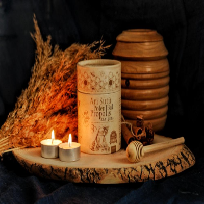 Arı Sütü ,Bal,Polen,Propolis Karışımlı Bitkisel Macun 240GR