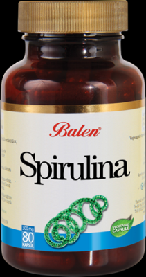 Balen Spirulina (Mavi-Yeşil Alg) Kapsül