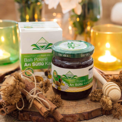 Ballı Polenli Arı Sütlü Karışım (4.800 mg)