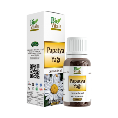 Bio Vitals Papatya Yağı 20 ml