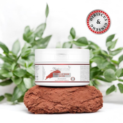 Amazon Red Clay Mask Kırmızı Kil Maskesi Detox