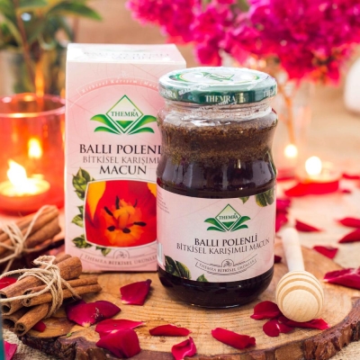 Ballı Polenli Bitkisel Karışımlı Macun