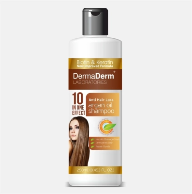 Dermader Argan Yağı Keratin ve Biotin İçeren Bakım Şampaunı 250ml.