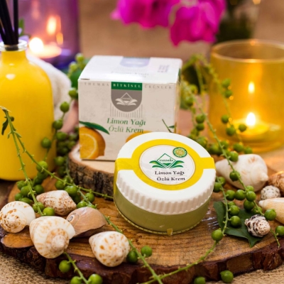 Limon yağı özlü krem