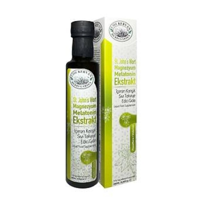 Herbs Bs Garden St. John's Wort Magnezyum Melatonin (passiflora+valerian) Ekstrakt Içeren Takviye Edici Gıda 250 Ml