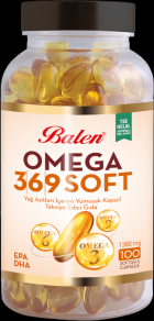 Balen Omega 3,6,9 Soft Yağ Asitleri İçeren Yumuşak Kapsül 1380 MG*100