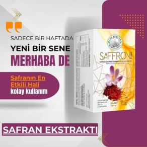 Emr Kervan Herbs Garden Saffron Time Safran Ekstresi İçeren Sıvı İçecek 50ml