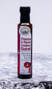 Kervan Herbs Garden Primrose & D Mannoz ve Cranberry Ekstraktı İçeren Karışık Sıvı Takviye Edici Gıda 250ml